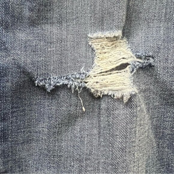 MADEWELL 9" High Rise Skinny Distressed  Jeans Size 32 - Picture 10 of 11